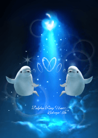 ♥Dolphin Ring Heart♡ Beluga Ver.