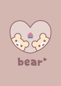 Bear Peach - Dullness Pink