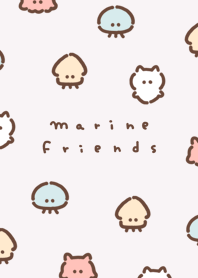 Marine Friends. (pattern) 025.