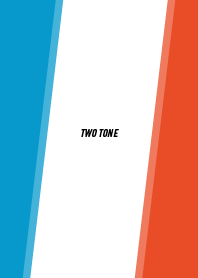 Simple Two Tone - Blue x Red