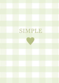 SIMPLE HEART:)check yellowgreen