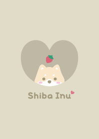 Shiba Inu2 Strawberry - YellowGreen