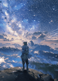 銀河冬季天空#MZ47。