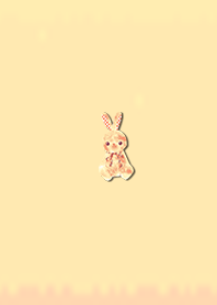 Simple plush rabbit 4