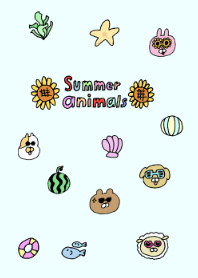 Animals theme summer ver