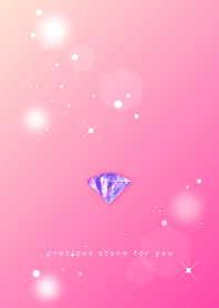 pink precious stone for you