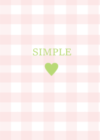 SIMPLE HEART //check yellowgreenpink