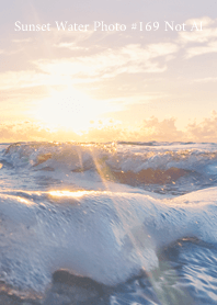 Sunset Water Photo #169 Not AI
