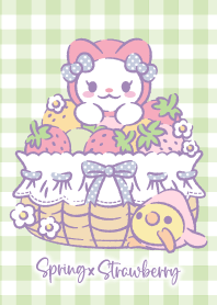 ♪はるねこ 春の苺祭り♪