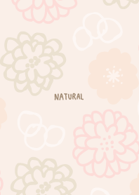 Flower and white circle27 from Japan