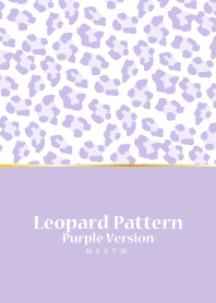 Leopard Pattern-Purple Version-