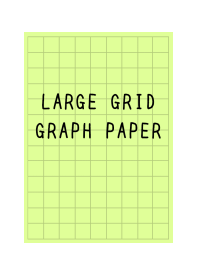 YELLOW GREEN-BLACK GRAPH PAPER/WHITE