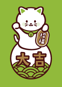 Lucy Cat / Green Tea color ver.