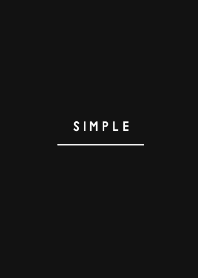 SIMPLE TEXT 001 #ブラック #Ver.i