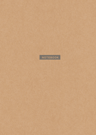牛皮紙筆記本