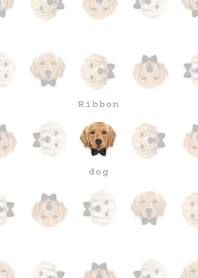 Ribbon dog - Golden retriever -00- BLACK