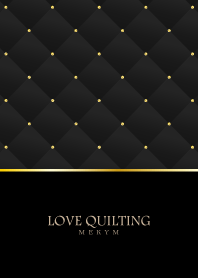 LOVE QUILTING -chic black- 7