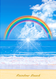 Bringing good luck Rainbow & Sea