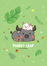 Buffalo Forest Leaf Happy