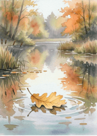 stampAI-autumn forest-KjmTHe