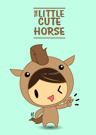 the little cute horse