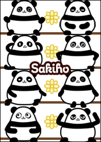 Sakiho Round Kawaii Panda