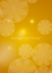 Orange Life Flower