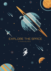 Explore The Space - PREMIUM Dark Blue