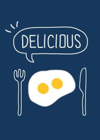 Sunny-side up - blue- joc