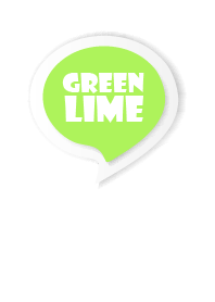 Lime Green Button In White V.3 (JP)