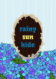 rainy sun hide