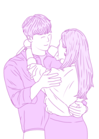 You stole my heart  :) - purple