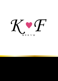 LOVE INITIAL-K&F イニシャル 15