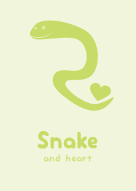 Snake & heart shirayuri