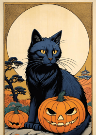 Night Moon Star Cat 249cE0