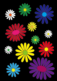 おしゃれ花柄