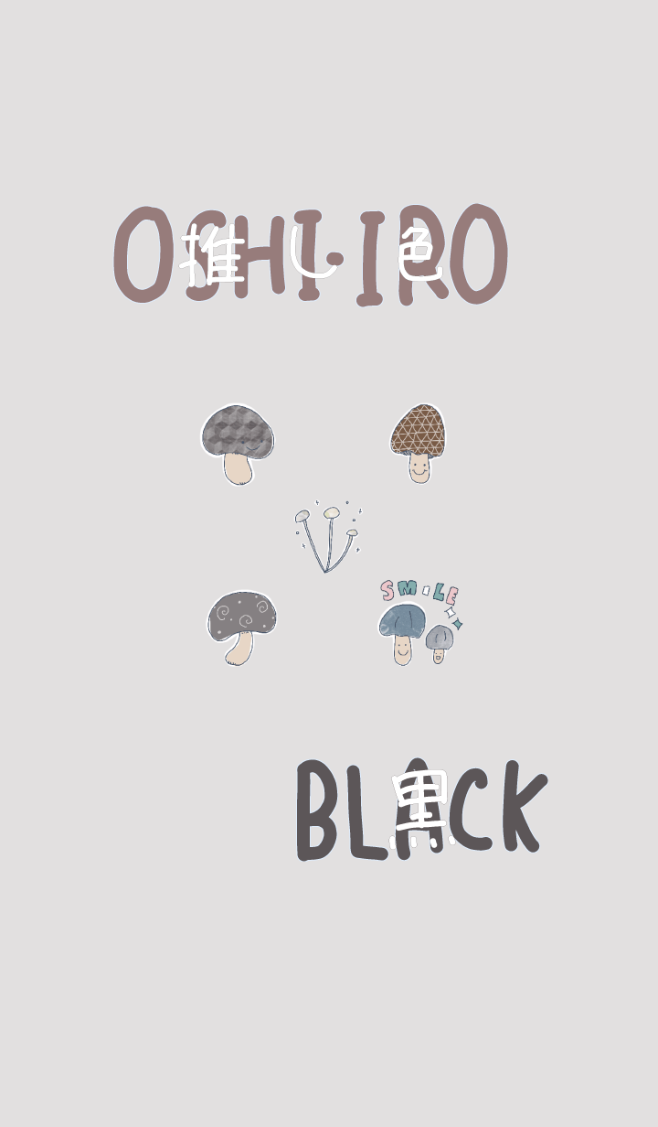 I found my OSHI-IRO , Black-12