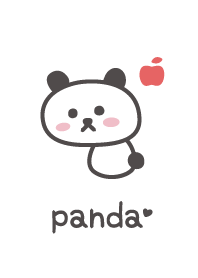 Panda.White.Apple