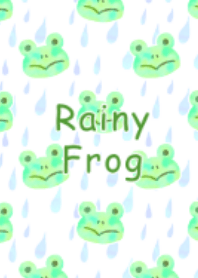 Rainy frog #pop