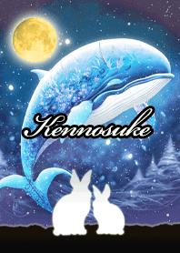 Kennosuke Beautiful rabbit & whale