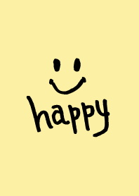 Smile Happy - yellow-joc