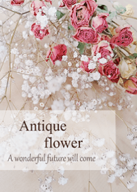 Life with Antique Flower Rose..1.
