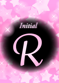 R イニシャル きらきら星 ピンク Line 着せかえ Line Store R イニシャル きらきら星 ピンク Line 着せかえ Line Store