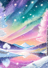 Beautiful real scenery(Winter-692)