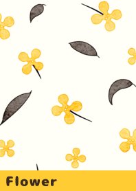 Flower 001-2 (fragrant olive/Yellow)