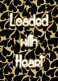 Heart Leopard [Gold&Black]
