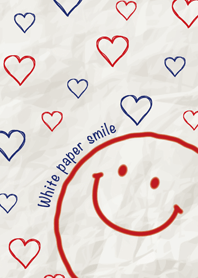 White paper smile
