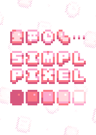 SIMPL PIXEL :パステルピンク