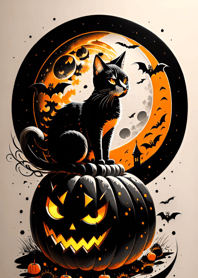 halloween cat 91Df92