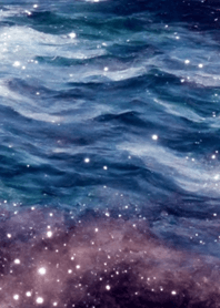 夜の月 月の海 #Dkh_9。